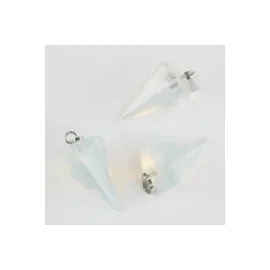 Aytaşı Pandül Doğaltaş Kolye Ucu-Açık Mavi