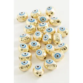 Damla Mineli Bileklik ve Kolye Ucu Aparatı 1 Adet-Beyaz