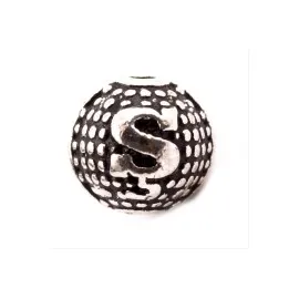 8 Mm Metal Harf  Metal Tesbih Harfi -Ş