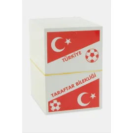 2li Ay Yıldız Taraftar Bileklik Kartı-Kırmızı