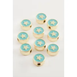 Yıldız Mineli Aparat 1 Adet-Turkuaz