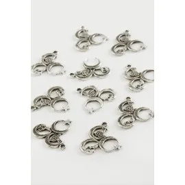 Hilal Tesbih Püskül Aparatı 50 Gram-Gümüş Rengi