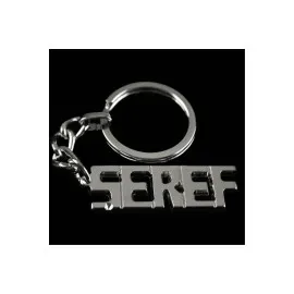 Şeref İsimli Anahtarlık-