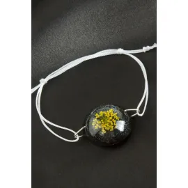 Sultan Otu Epoksi Bileklik-Siyah