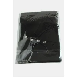 Çıtçıtlı Fular Şal-Siyah