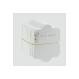 Lüx Kolye Kartı-Beyaz