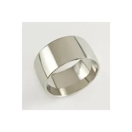 Alyans Yüzük 12 Mm-Gümüş Rengi