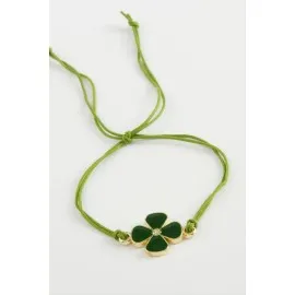 Çiçek İp Bileklik-Renkli