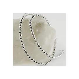 4 mm Fasetli Hematit Taşı-Gümüş Rengi