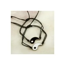 Yin Yang Şanslı Bileklik-Lacivert