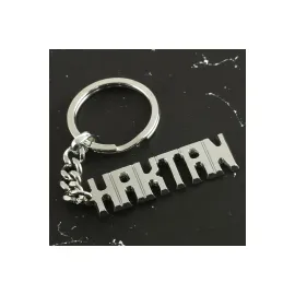 Haktan İsimli Anahtarlık-