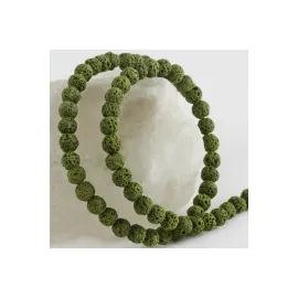 6 mm Mat Lav Taşı-Yeşil
