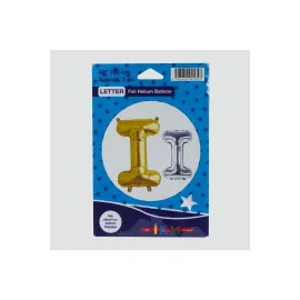 Sarı Renkli 40X100 Harfli Folyo Balon-I