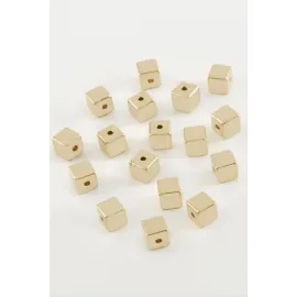 Küp Kolye Ucu Bileklik Aparat 1 Adet-Sarı