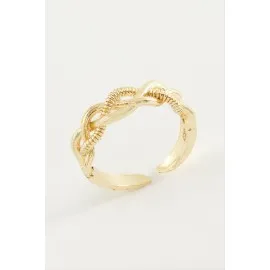 Sonsuzluk Metal Yüzük-Sarı