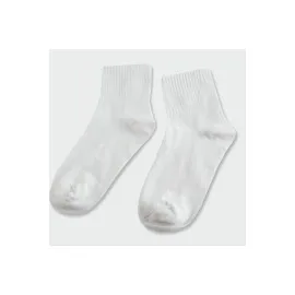 Beyaz Renkli Kolej Çorap-Beyaz