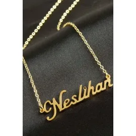 Neslihan isimli kolye -Sarı