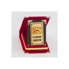 Canım Aşkım Plaketi-Kırmızı