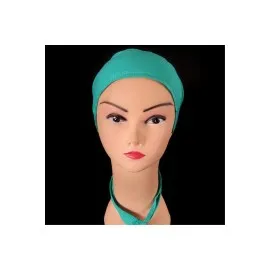 Bone Bağlamalı , Likralı Kumaş -Açık Mavi-1