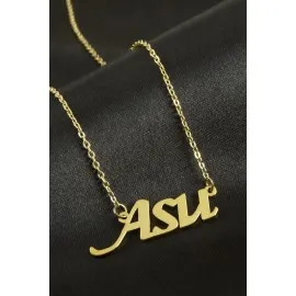 Asu Isimli Kolye -Sarı