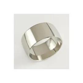 Alyans Yüzük 12 Mm-Gümüş Rengi