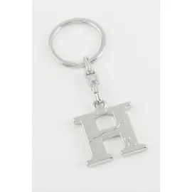 Harfli Metal Anahtarlık-H
