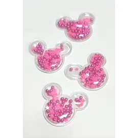 Ayıcık Şeffef Figür 1 Adet-Pembe