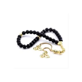 Mat Onix Doğaltaş Tesbih 8 Mm-Siyah