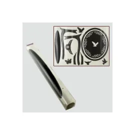 3 Boyutlu Yapıştırmalı Duvar Süsü-Siyah