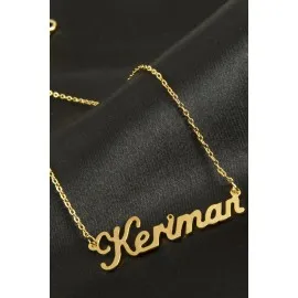 Keriman Isimli Kolye -Sarı