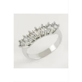 Zirkon Yedi Taşlı Yüzük-9