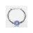 Nazarlı Cam Bileklik-Mavi