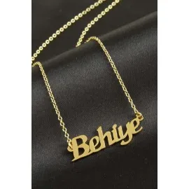 Behiye isimli kolye -Sarı