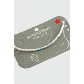 Kum Boncuk Halhal-Açık Pembe