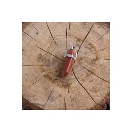 Kahve Yıldız Point Kolye Ucu-Kahverengi