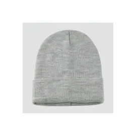 Çift Kat 1 Nci Kalite Renkli Bere  Toptan Bere Eldiven -Açık Gri