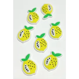 Limon Silikonlu Figür 1 Adet-Sarı