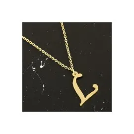 Prinç Harfli Kolye-L