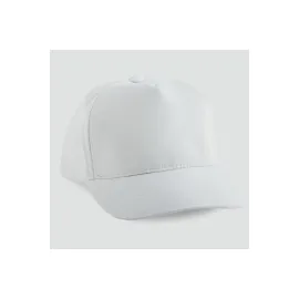 Beyaz Kasketli Şapka-Beyaz