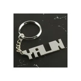 Yalın İsimli Anahtarlık-