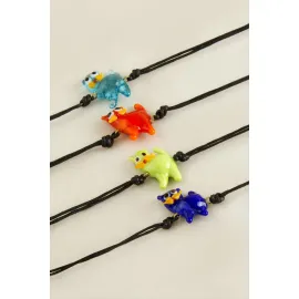 Kedi Cam Bileklik-Renkli