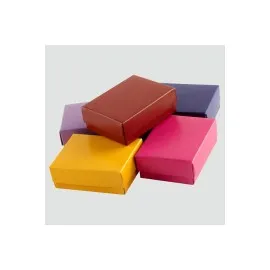 Renkli Set Kolye Kutusu-Lacivert