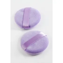 2 Adet Yuvarlak Makyaj Süngeri-Renkli