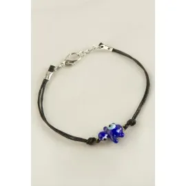 Kaplumbağa Cam Bileklik-Renkli