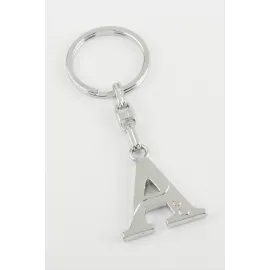 Harfli Metal Anahtarlık-A