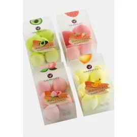 5 Adet Meyveli Minik Makyaj Süngeri-Renkli