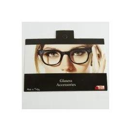 Gözlük Kartı Zincir Büyük-Siyah