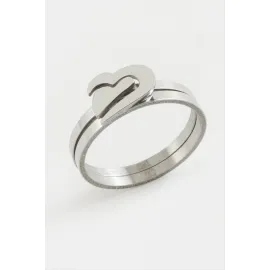 Kalp Çift Yüzük-18