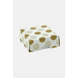 Yüzük Küpe Altın Saklama Kutusu-Beyaz