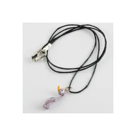 Ördek Cam Kolye-Renkli